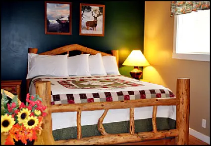 Deer & Elk Room at the Mountain View Motel & RV Park, a Joseph, Oregon Hotel