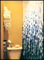 Enjoy "Blue Rain" in the Mountain View Motel’s Mountain Lakes Room