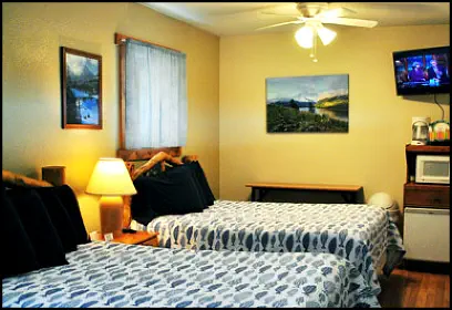 The Mountain Lakes Room at the Mountain View Motel & RV Park, a Joseph, Oregon Motel