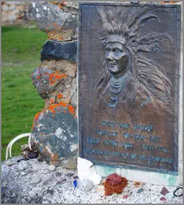Old Chief Joseph’s Gravesite over-looking Wallowa Lake, Oregon