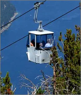 Wallowa Lake tramway.